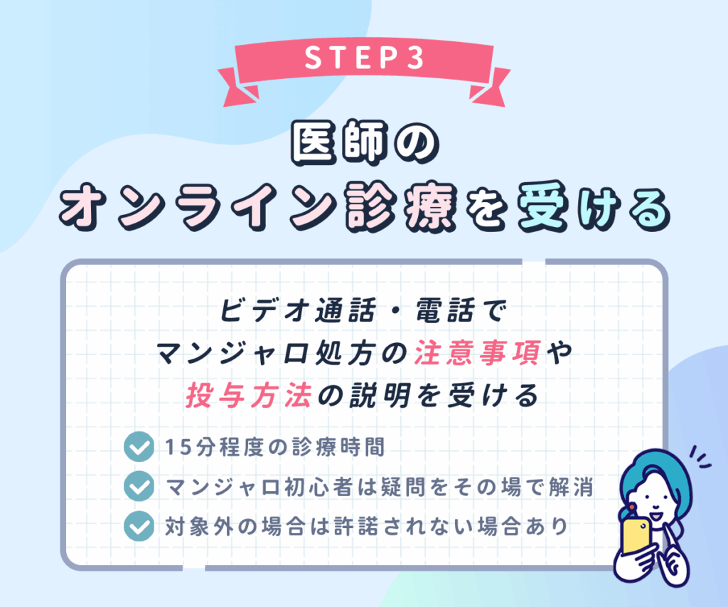 ビデオまたは電話でオンライン診療を受ける